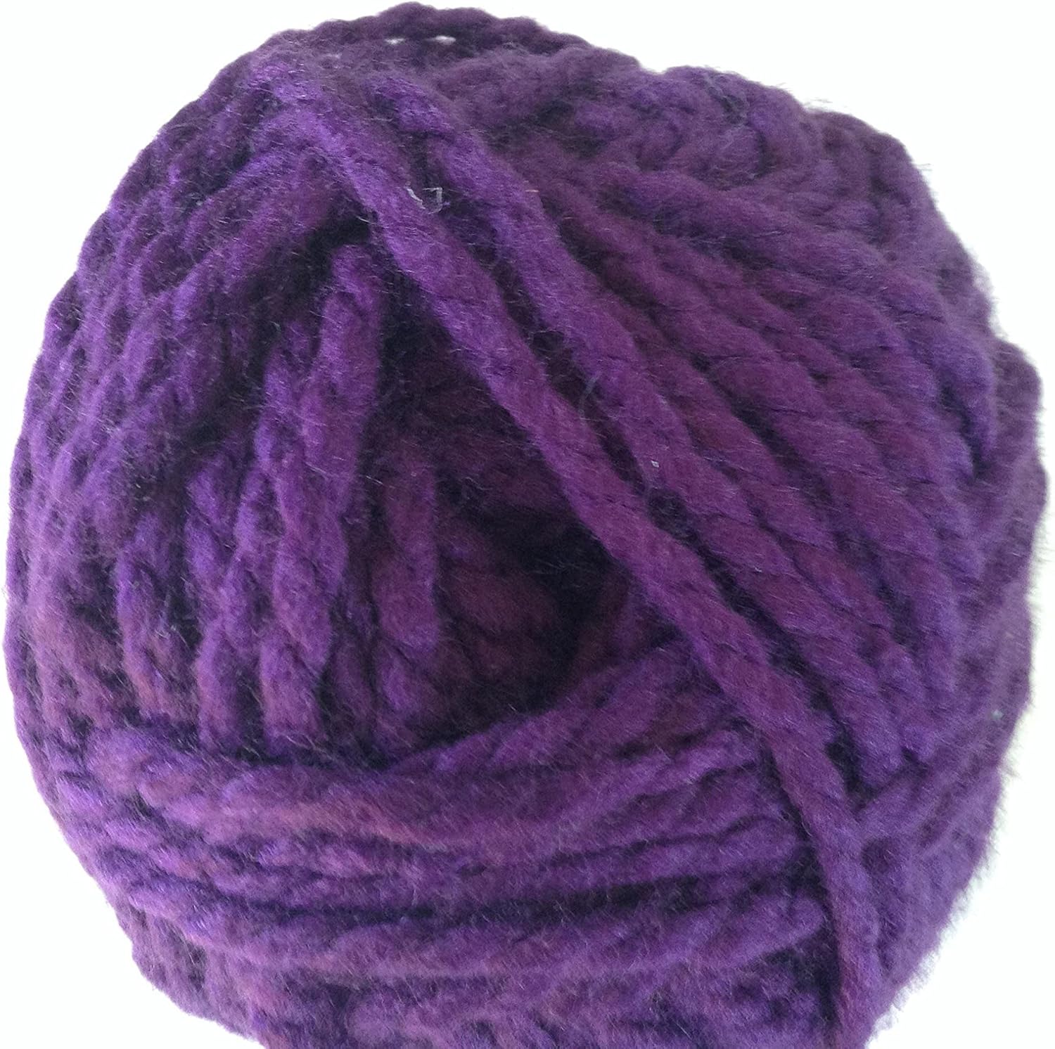 Loops & Threads Charisma Yarn, 1 Ball, Dark Purple, 3.5 Ounces