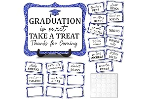 Graduation Candy Labels: Glam Up Your Graduation Celebration