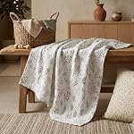 Muslin Swaddle Blankets for Newborn, 3 Pack Breathable Soft Receiving Blanket, Large 38 x 40 inches Swaddle Wrap Burping Clothes Diapers, Essentials Infant Shower Items, Toddler Gift (Bright Colors)