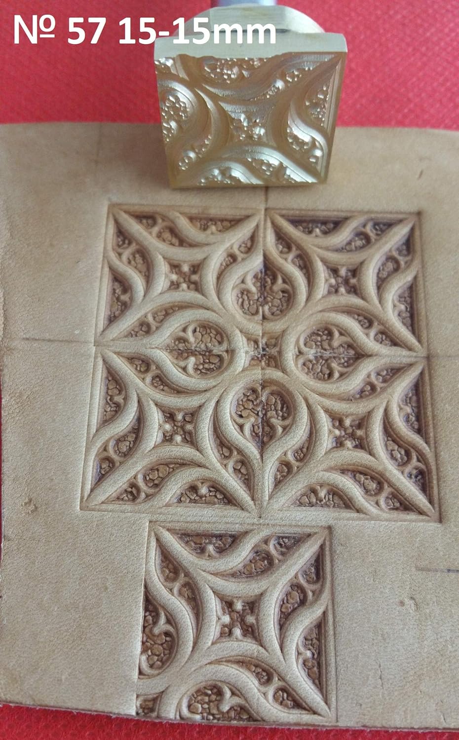 Leather Crafting Stamp Tool for Leather Crafts Brass #57