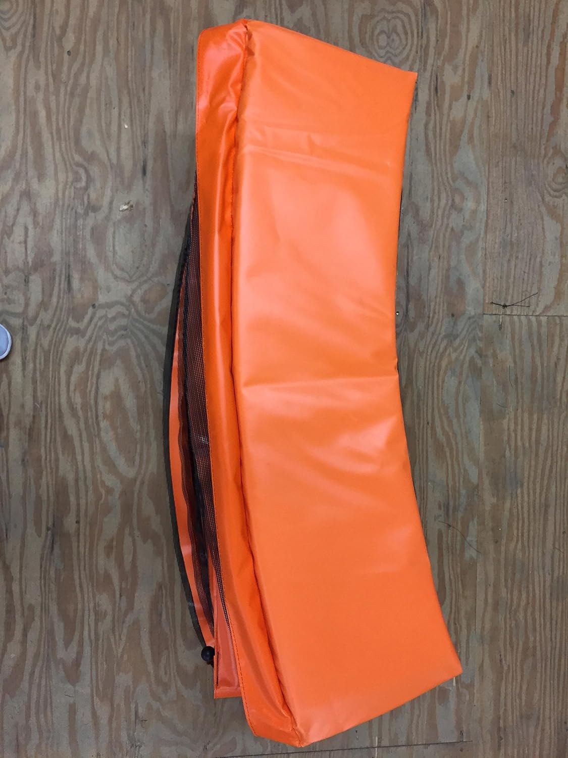 14' Round 10" Wide Trampoline Pad Orange - Made in USA