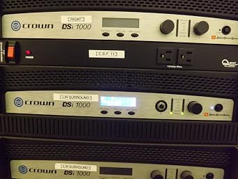 Crown DSi 1000 2-Channel Solid State Power Amplifier T44626