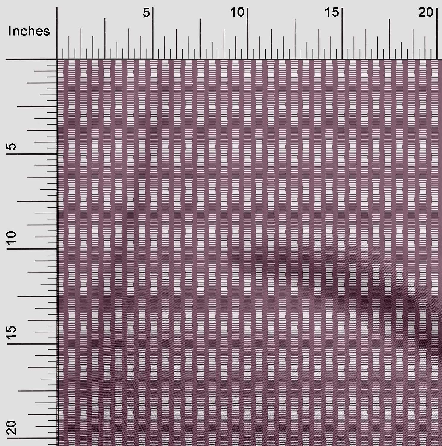 oneOone Viscose Chiffon Fabric Stripe Geometric Print Fabric by The Yard 42 Inch Wide