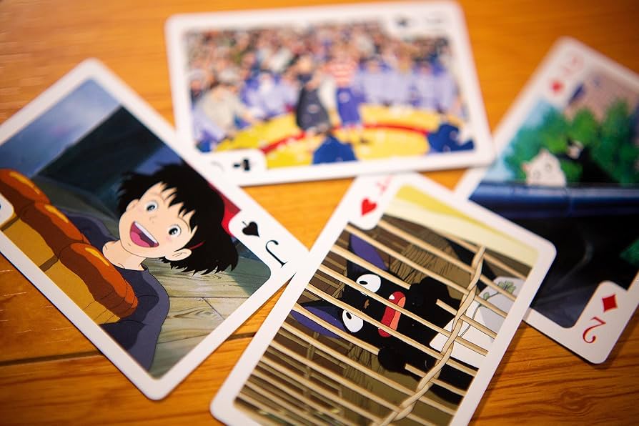Amazon.com: STUDIO GHIBLI ensky via Bluefin Playing Cards