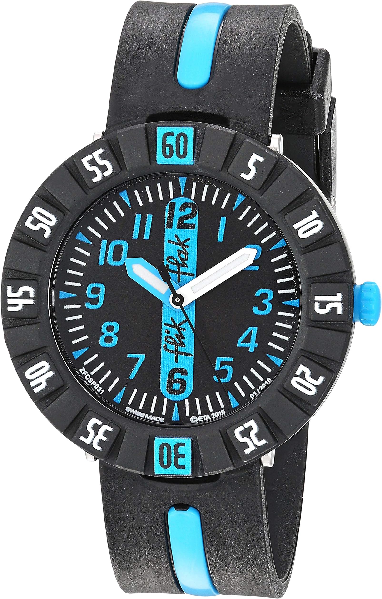 Flik Flak Boys' Analogue Quartz Watch with Rubber Strap FCSP031