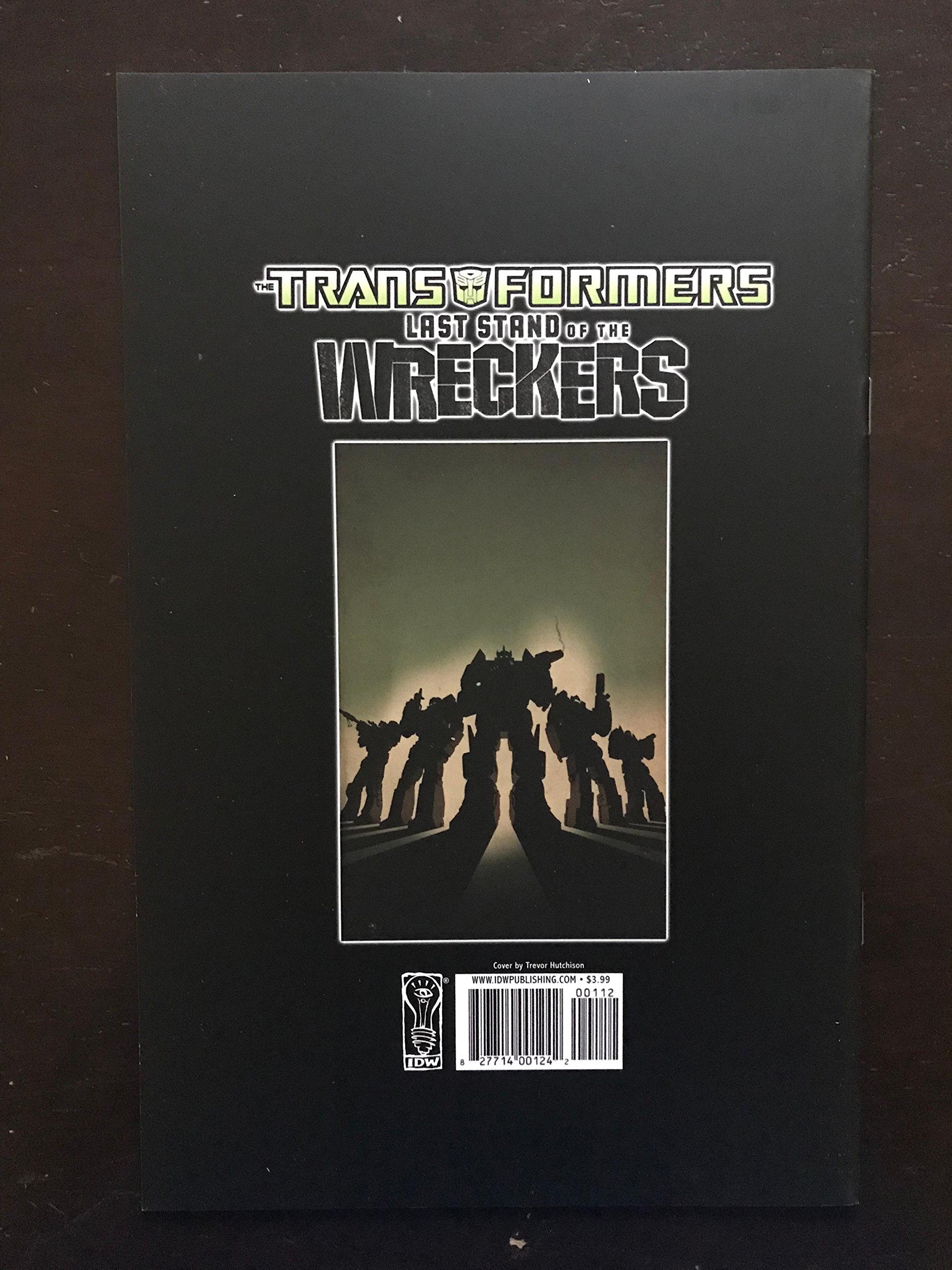 Amazon.com: Transformers Last Stand of The Wreckers #1 2010 IDW
