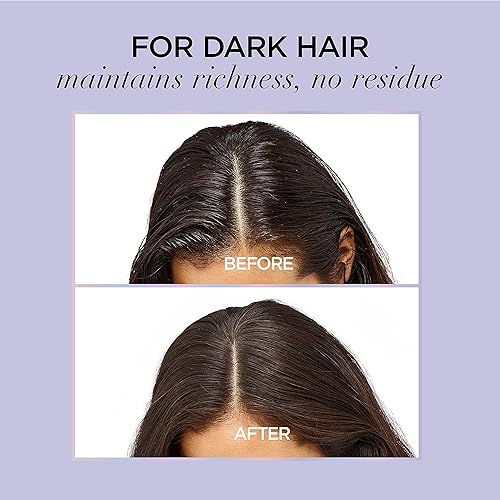 Miniatura 6 de LOreal Paris EverPure - Champú seco tintado sin sulfatos para cabello castaño y negro absorbe aceite refresca el cabello teñido con almidón de arroz