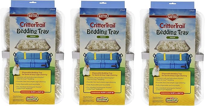 crittertrail bedding tray medium