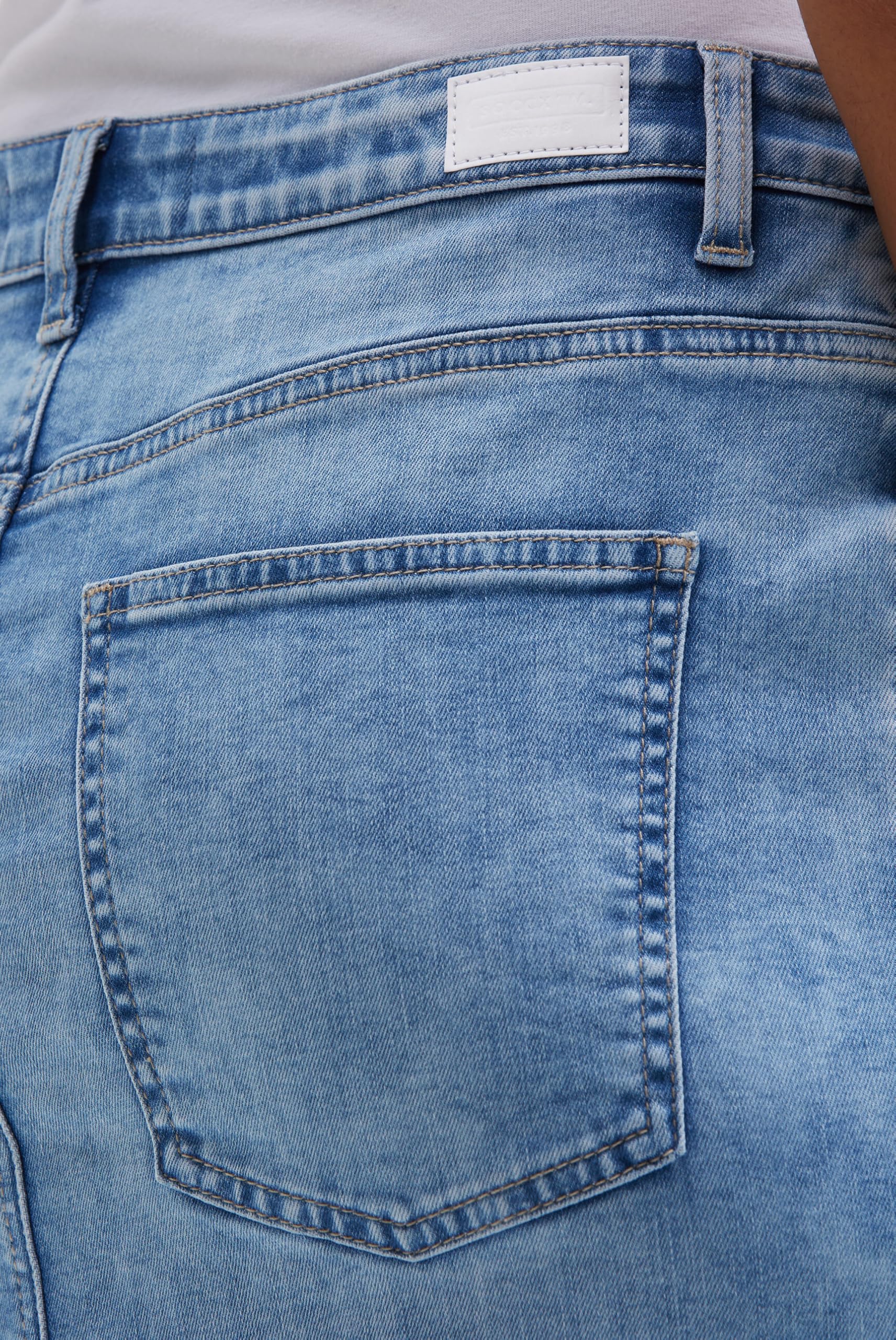 SOCCX Damen Jeansrock AN:NE