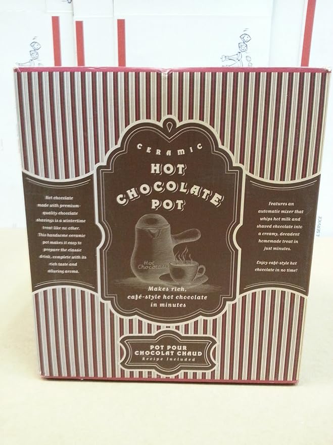 Bonjour Hot Chocolate Maker Oval Design Milk Frothers