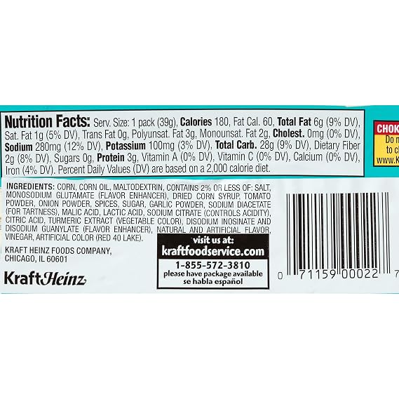 Corn Nuts Ranch Crunchy Corn Kernels (1.4 oz Bags, Pack of 144)