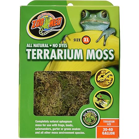 Zoo Med Terrarium Moss 30-40 Gallons