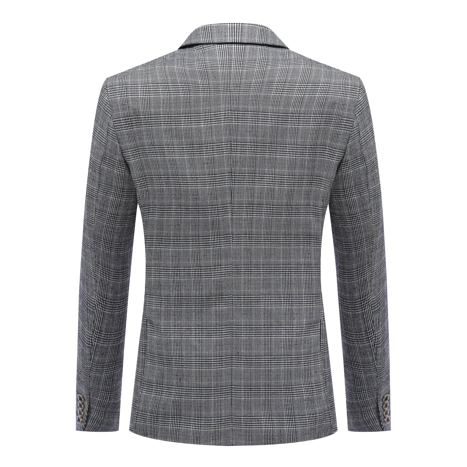 Allthemen Abiti da Uomo 2 Pezzi Plaid Suit Eleganti Blazer Pantaloni Business Casual Giacche per Matrimonio d'Affari