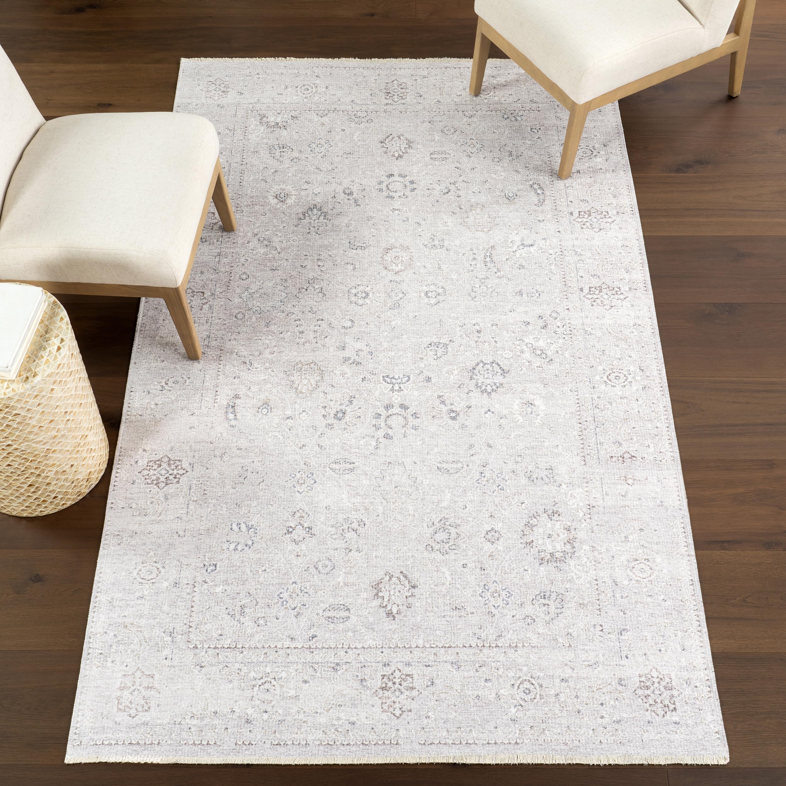 Tapis de couloir traditionnel lavable nuLOOM Ayleen 61x243 cm