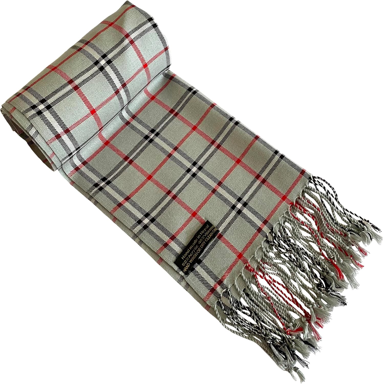 CJ Apparel Men's Nepalese Tartan Design Fashion Scarf Scarves Face/Neck Wrap NEW