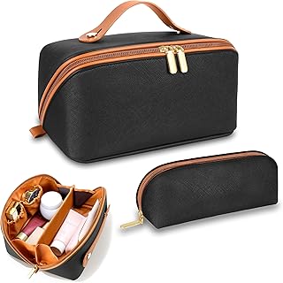 ALEXTINA Bolsa de maquillaje de viaje, bolsas...