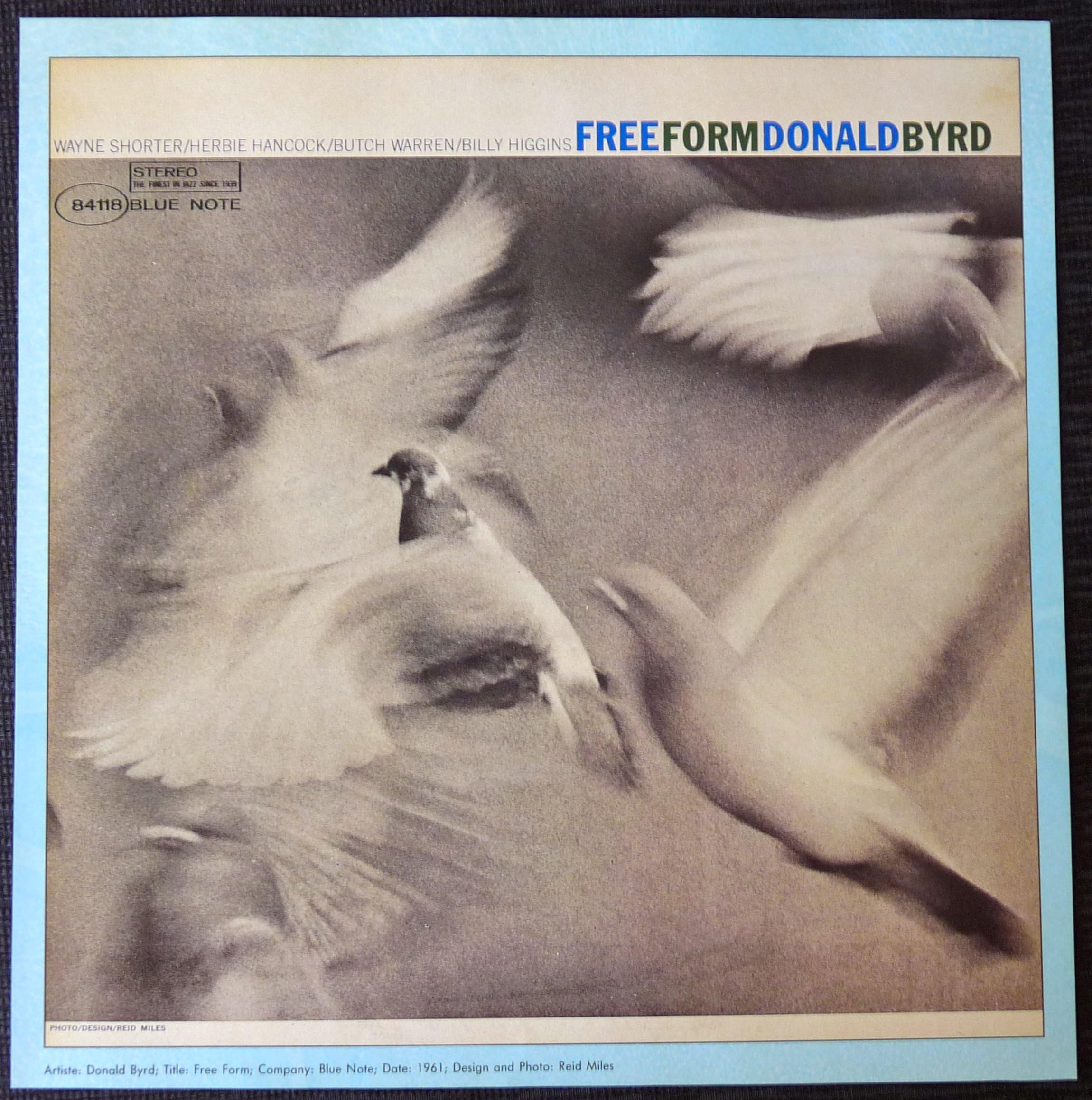 Donald Byrd - Free Form - Vintage Album Cover Poster