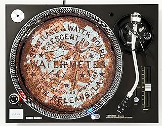 DJ Manhole Cover New Orleans #1 Scratch Pad 1200 Vinyl Memorabilia 12