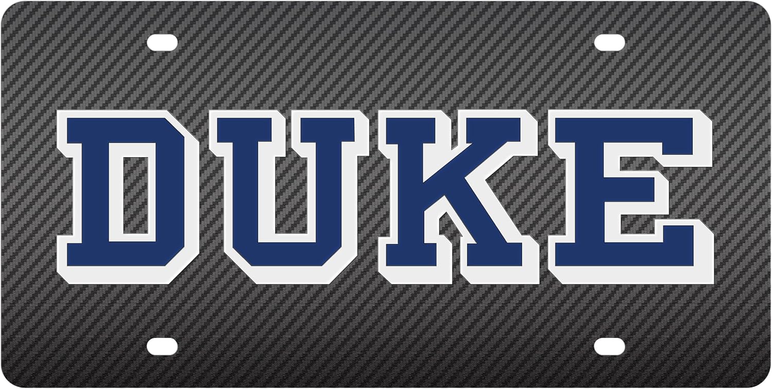 WinCraft Duke University S20146 Acrylic Classic License Plates