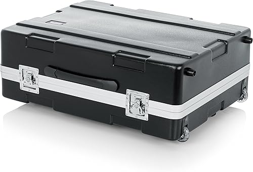 Miniatura 3 de Gator Cases - Estuche ligero moldeado ATA para mezclador con ruedas y mango de remolque se adapta a mezcladores de 20 x 25 pulgadas (G-MIX 20 x 25),