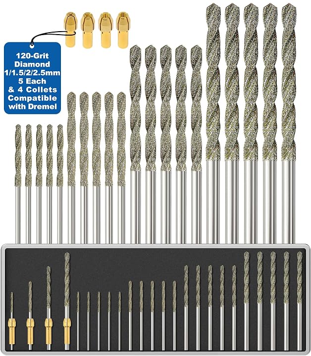 Sworker Diamond Drill Bits 1mm 1.5mm