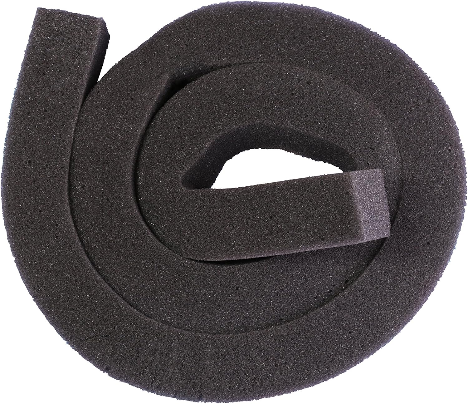 Supply Guru Air Conditioning Foam Seal Strip/Draft Guard, 42" Long 1-1/4" x 1-1/4", Gray