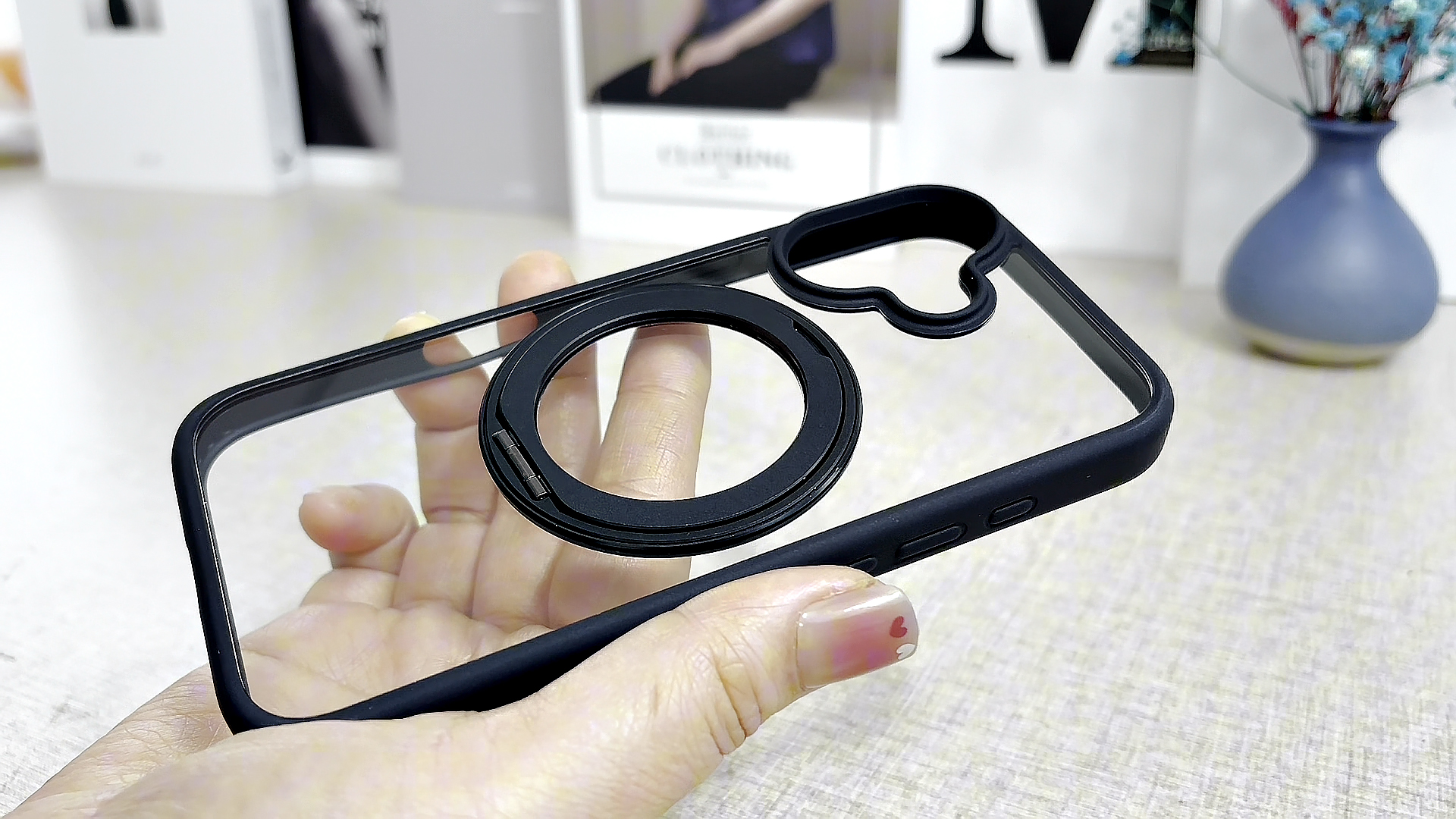 Amazon.co.jp: KATSUTOYO iPhone16 用 ケース magsafe 黄ばみにくい 強