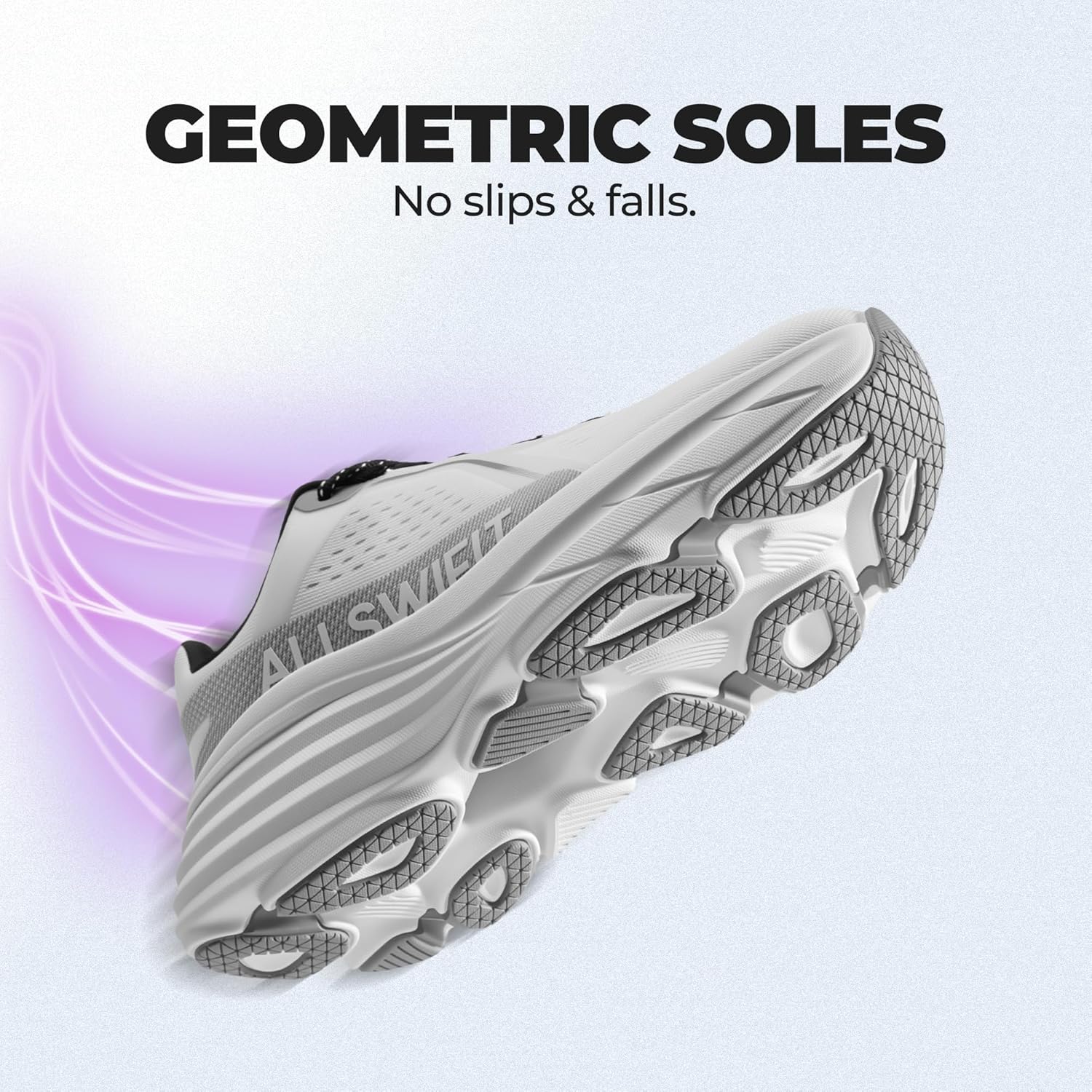 Women's Cushioning Walking Shoes Lightweight Non-Slip Breathable Comfortable Workout Tennis Running Jogging Gym Athletic ActiveAiry Fashion Sneakers - Image 8