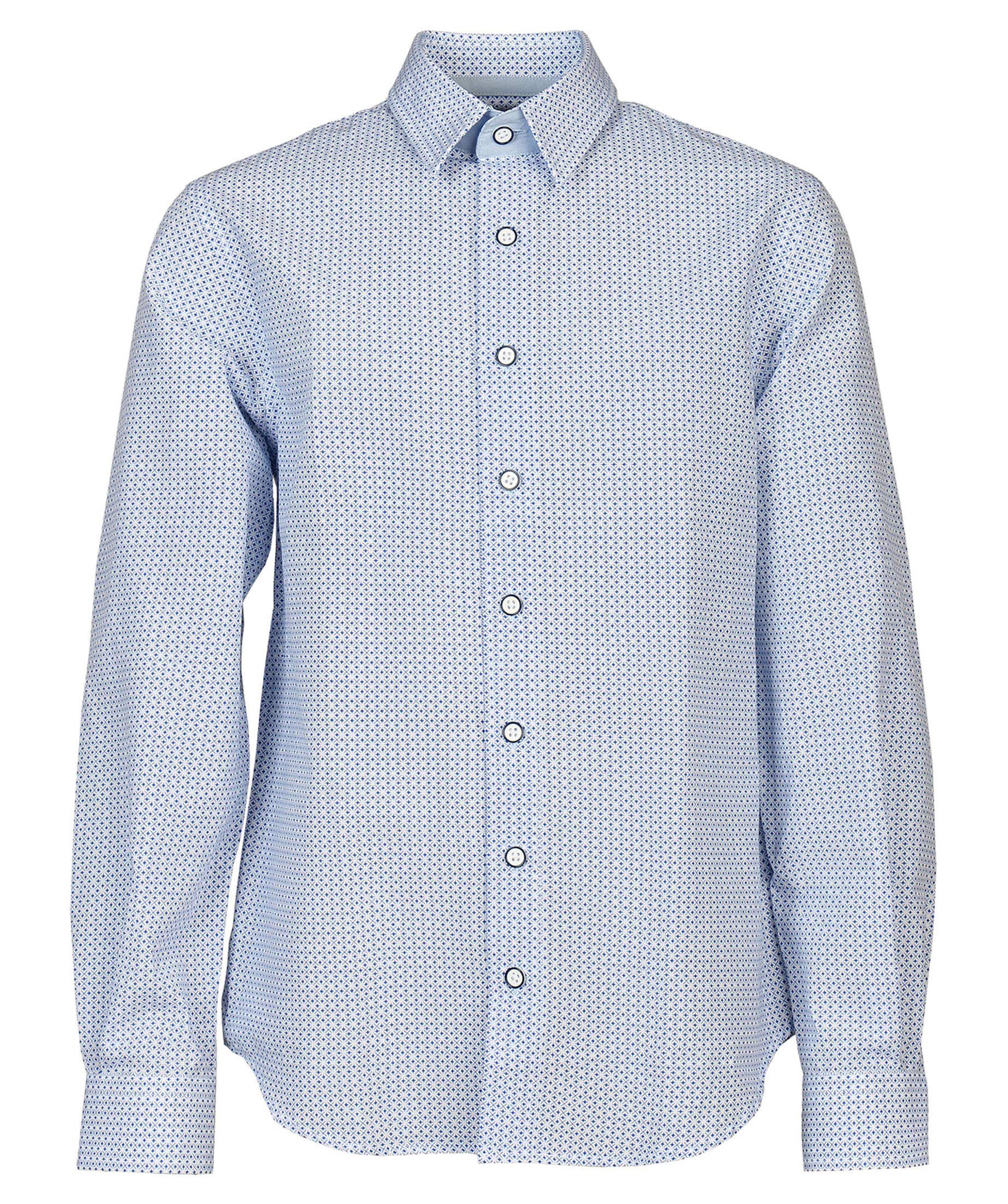 G.O.L. - Jungen festliches Hemd Langarm Slim-Fit Gemustert. dunkelblau - 5553800db - Größe 164