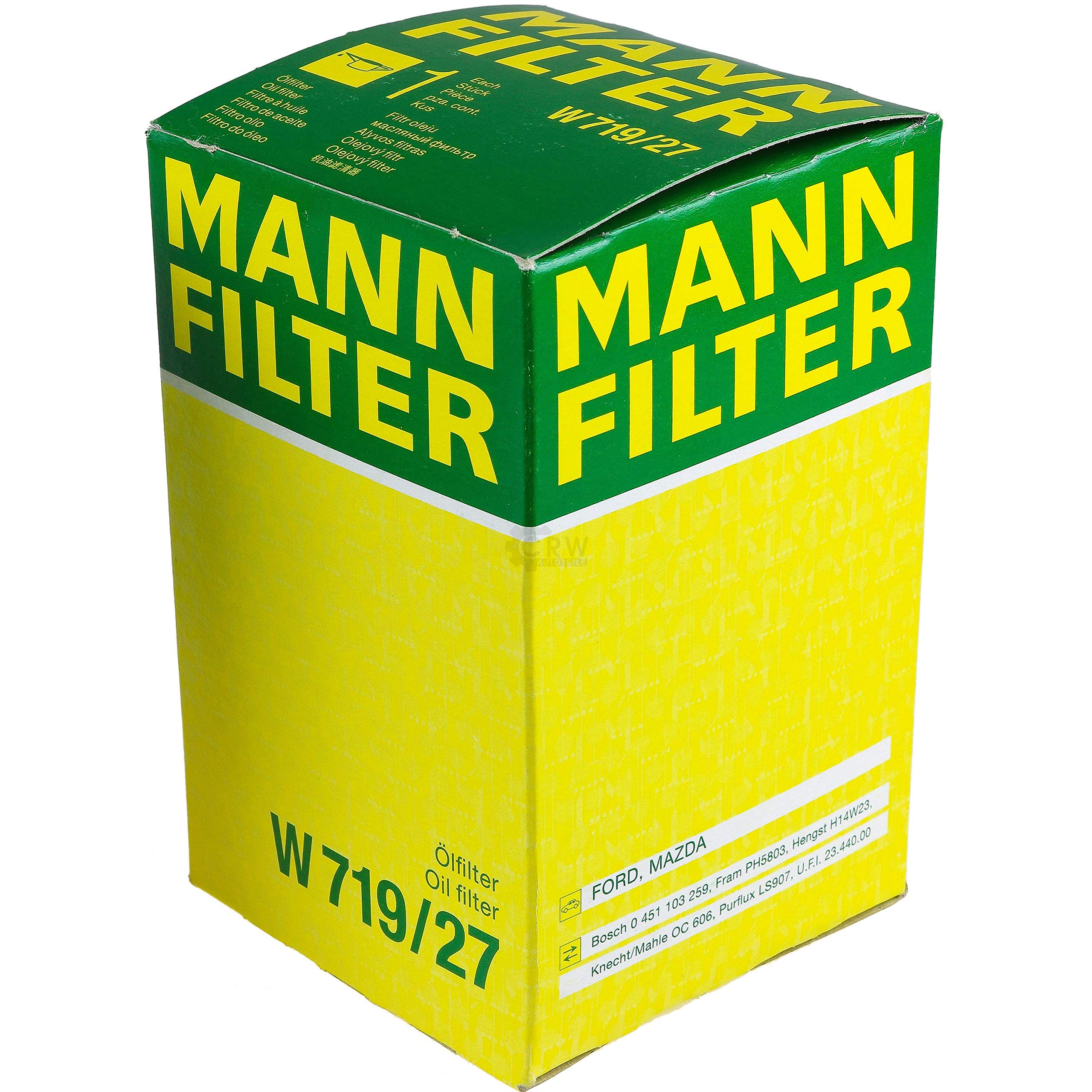 MANN-FILTER - Set di ispezione, filtro del carburante, filtro dell'olio, filtro dell'aria