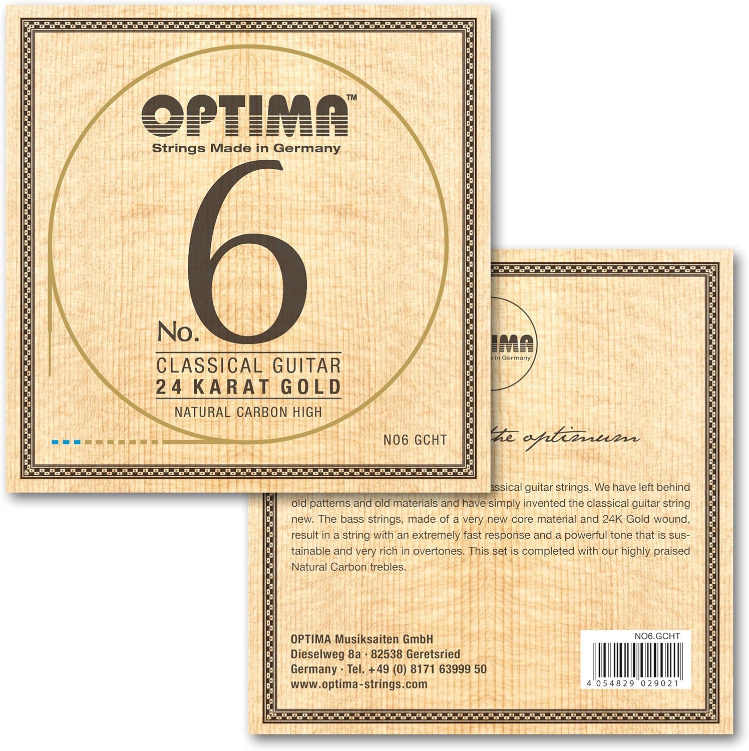 OPTIMA Classical Guitar Strings (No6.GCHT)
