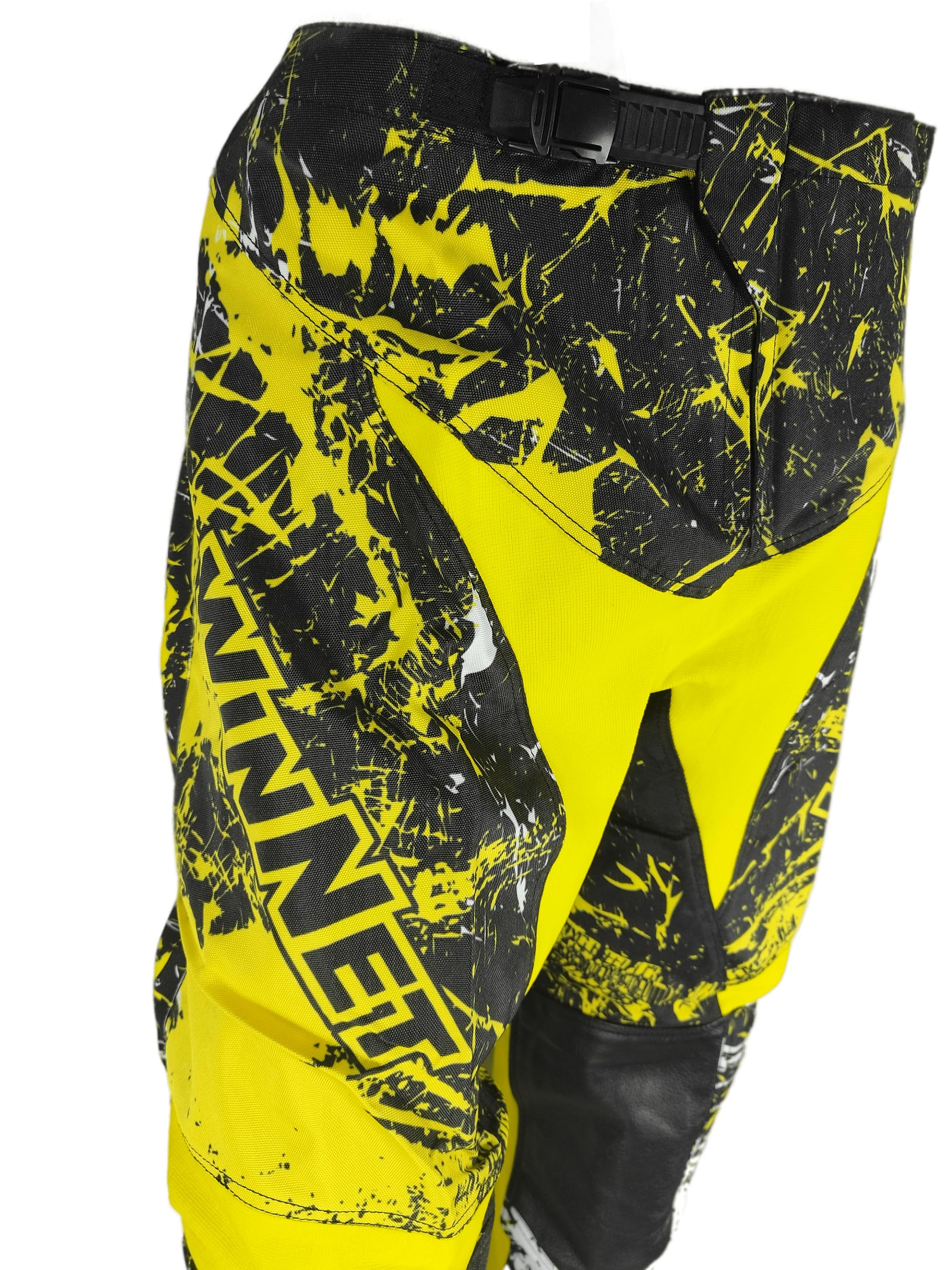 WinNet Pantaloni Calzoni per Moto da Fuori Strada Enduro Cross Motocross o Fuoristrada MX