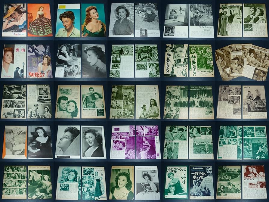 Amazon.co.jp: スーザン・ヘイワード 1950/60年代雑誌切り抜き