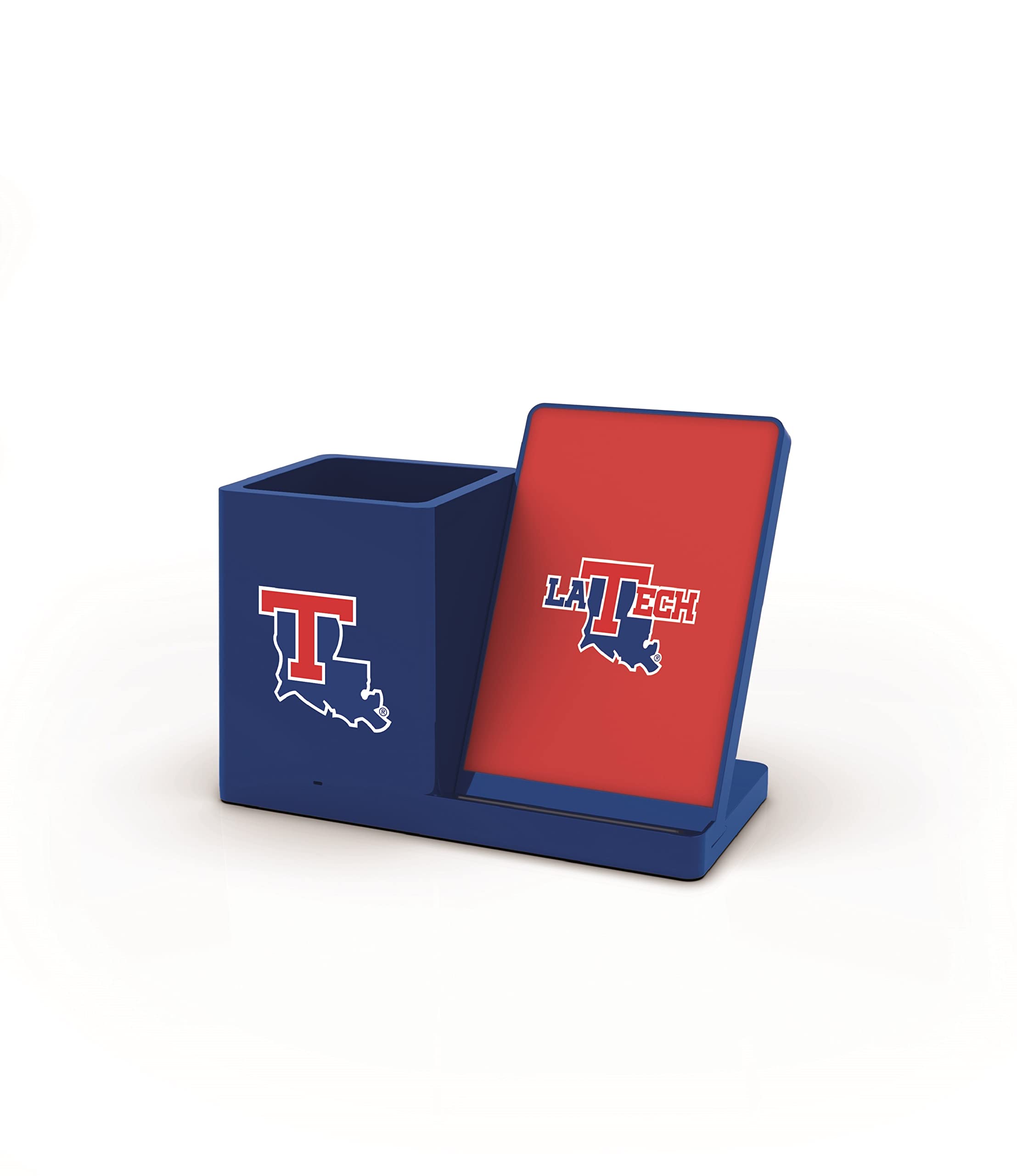 Prime Brands Group Organizzatore da tavolo di ricarica wireless NCAA, Bulldogs di tecnologia della Louisiana