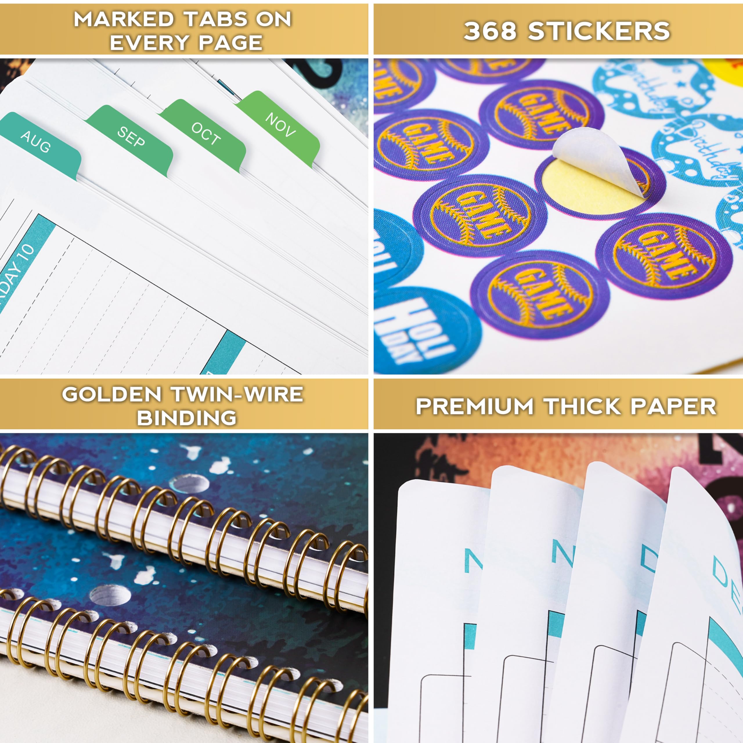 Student Planner 2025-2026 - School Planner 2025-2026, Aug. 2025 - Jun. 2026, 8.5" x 11", Monthly and Weekly Calendar for Middle or High School - Image 6