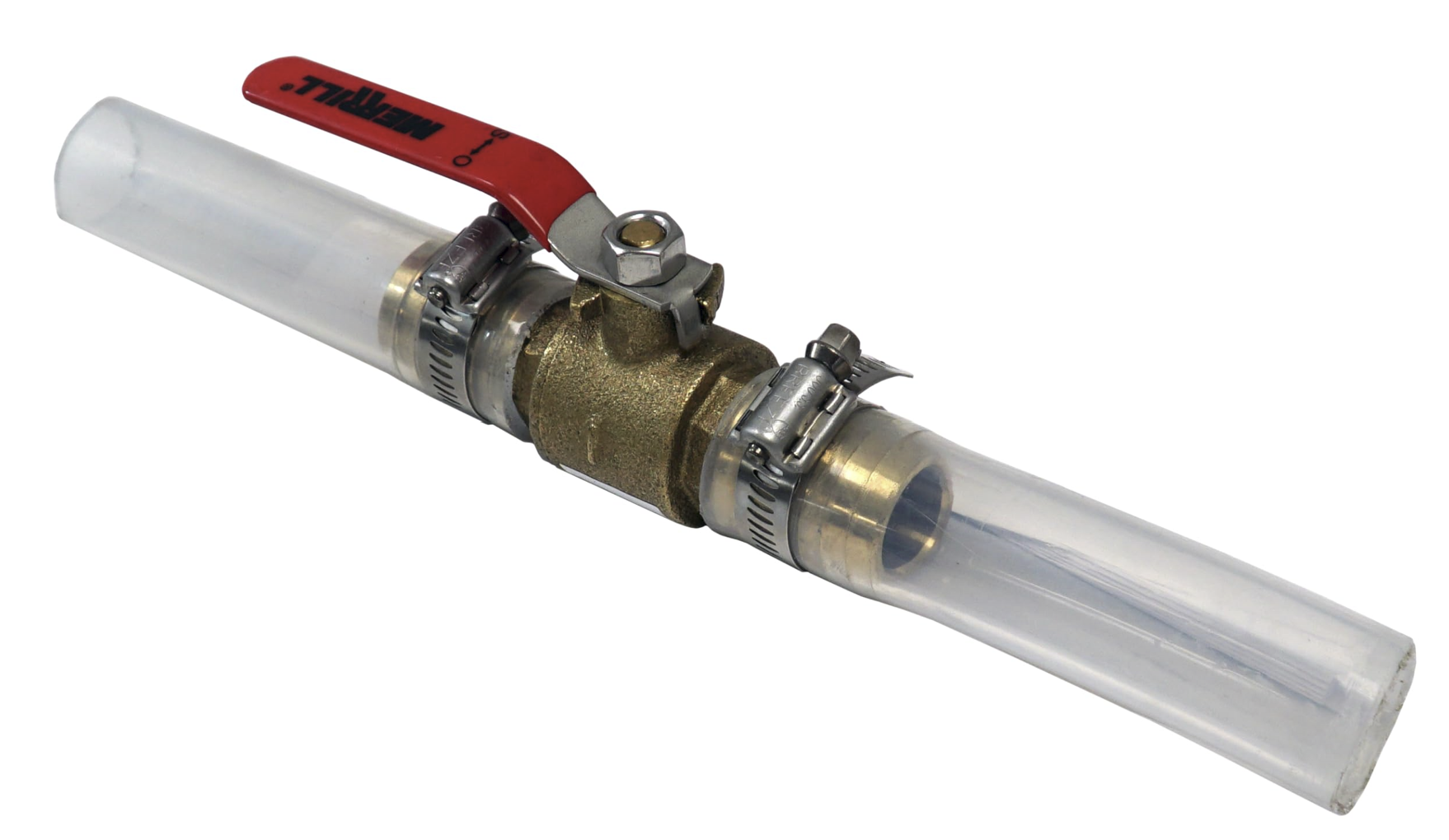 Merrill MFG BBVINL125 Heavy Duty 1-1/4" No Lead Brass Ball Valve, Full Port, NPT, 600 WOG