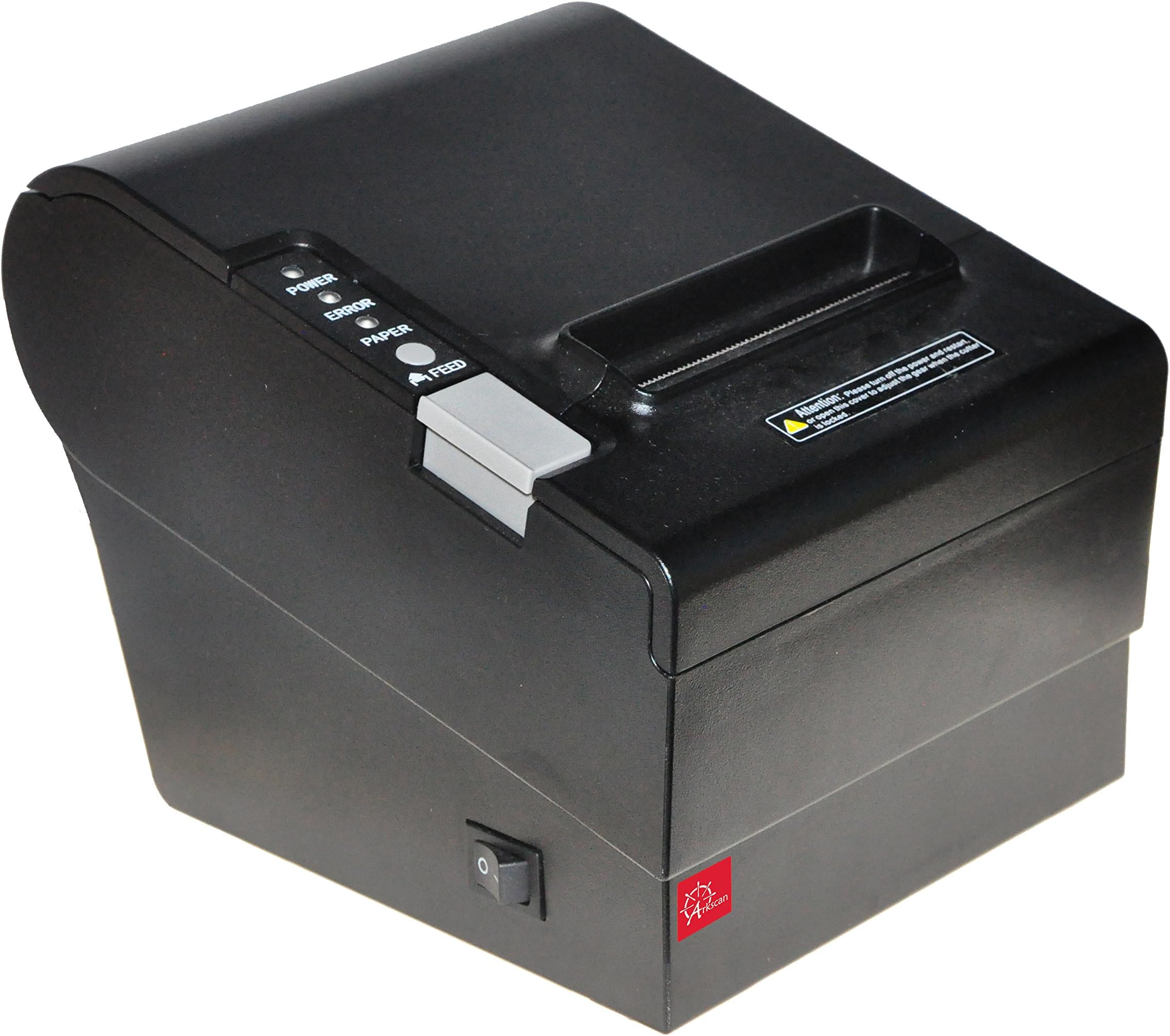 Arkscan AS80USE Thermal Receipt Printer High Speed Auto Cutter 80mm 3-In-1 Ethernet/LAN, USB & Serial Interfaces for POS Systems