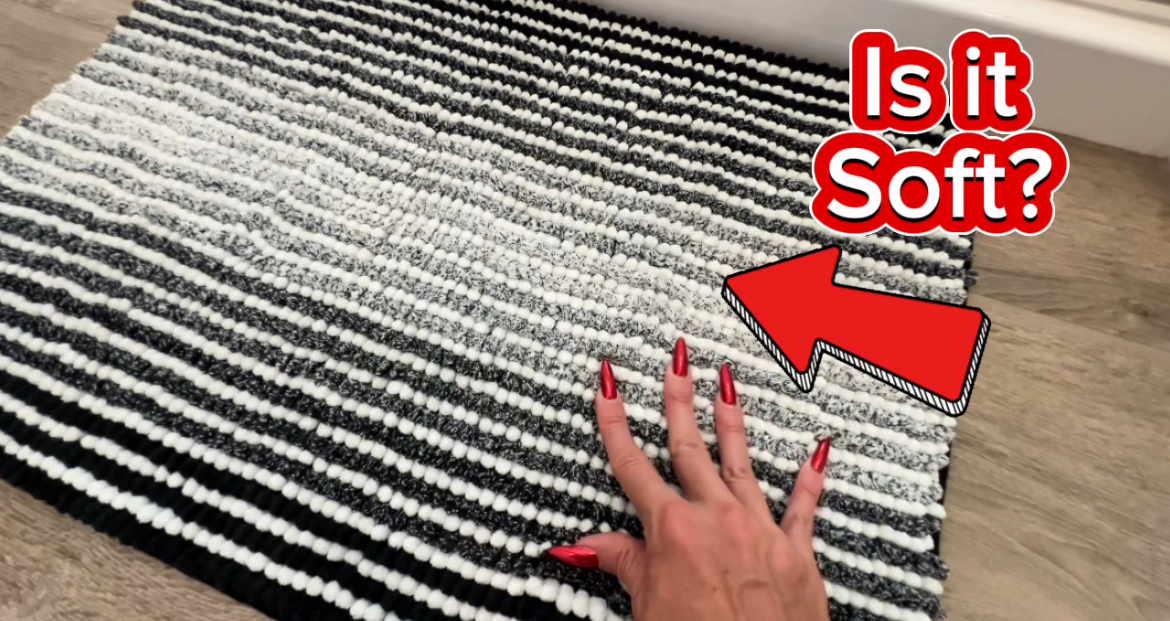 WATCH THIS before you buy this bath mat