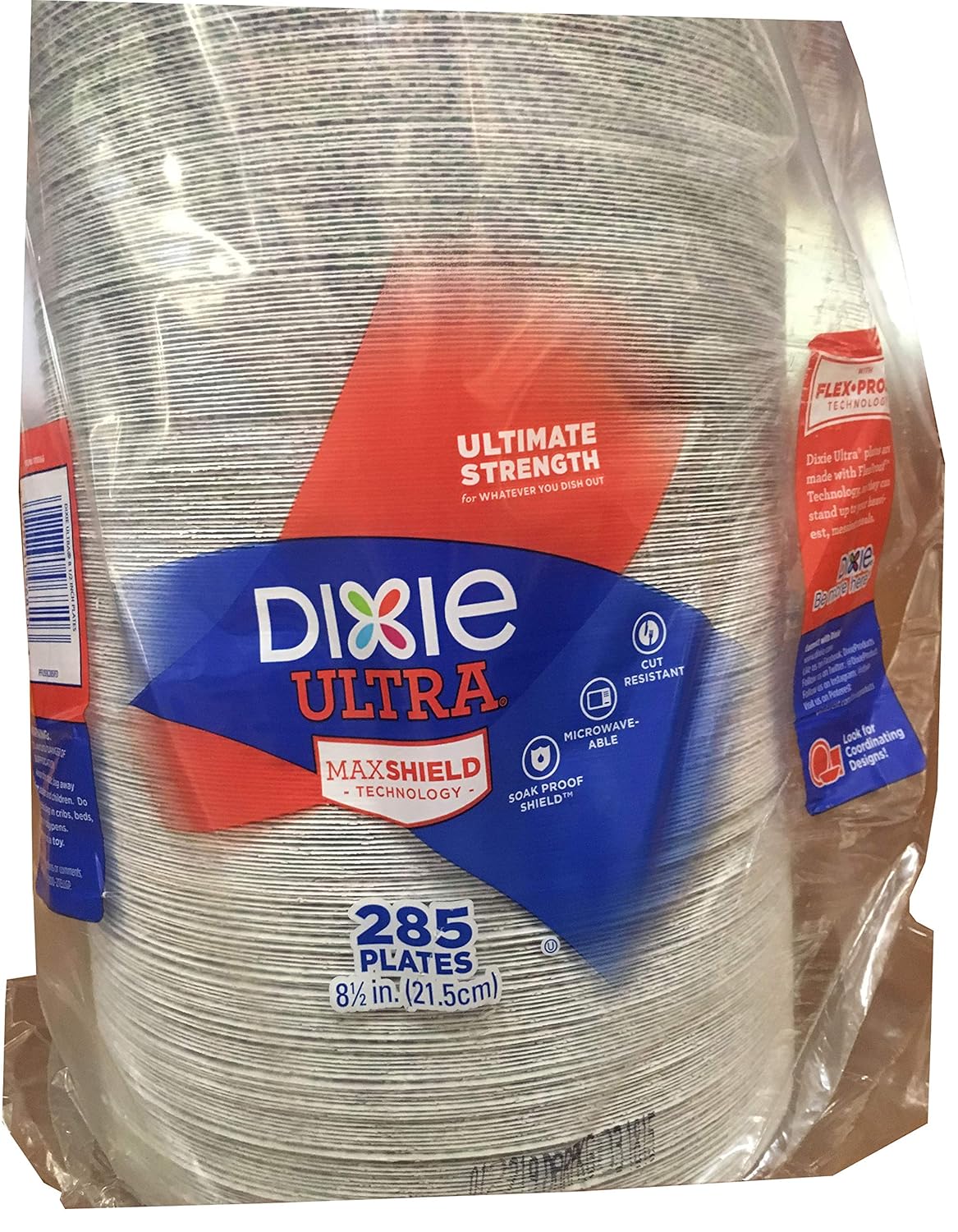 Dixie Dixie Ultra Maxshield 8 1/2" Paper Plate (285Count),, ()