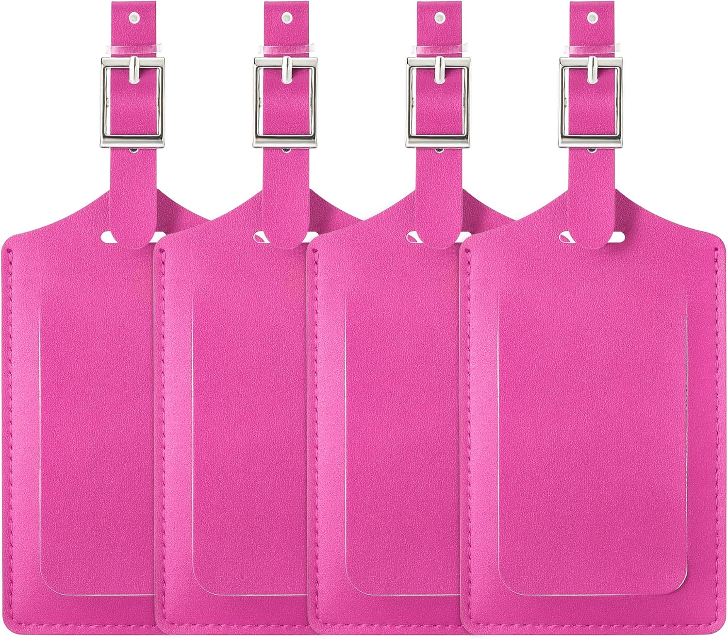 Travelambo Luggage Tags for Suitcases PU Leather Travel Tags Bag Tags Privacy Protection Travel Essentials Travelambo Luggage Tags for Suitcases PU Leather Travel Tags Bag Tags Privacy Protection Travel Essentials