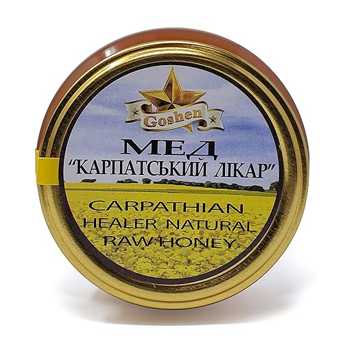 Miniatura 9 de Miel cruda de los Cárpatos Wild Berry  100% pura, sin filtrar, sin pasteurizar, de origen ético  Tarro de vidrio, 32.03 oz