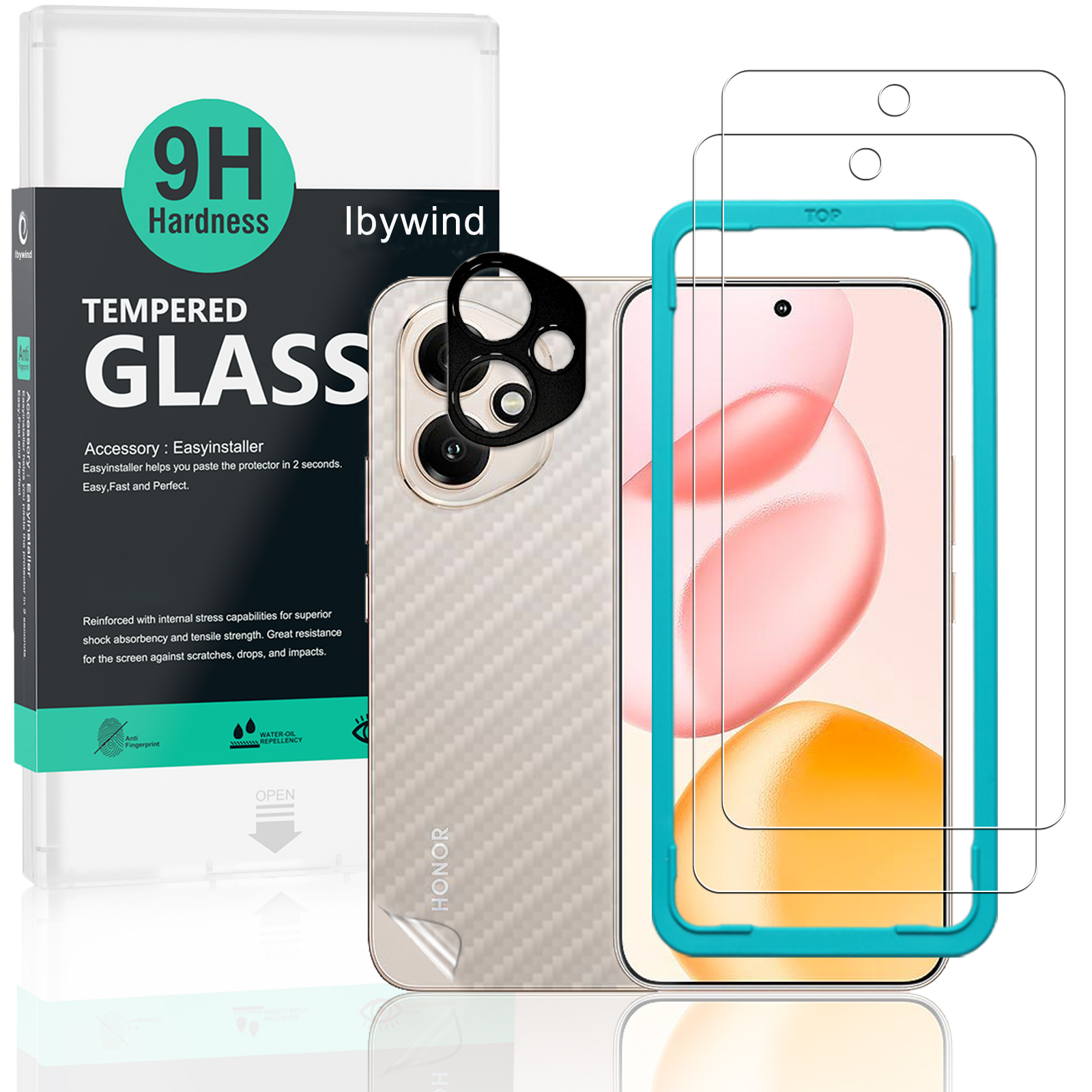 Ibywind Displayschutzfolie Für IPhone Air 5G – 2 Stück 9H Panzerglas Mit Metall-Kameraschutz, Einfach Zu Installieren, Kratz- Und Bruchsicher