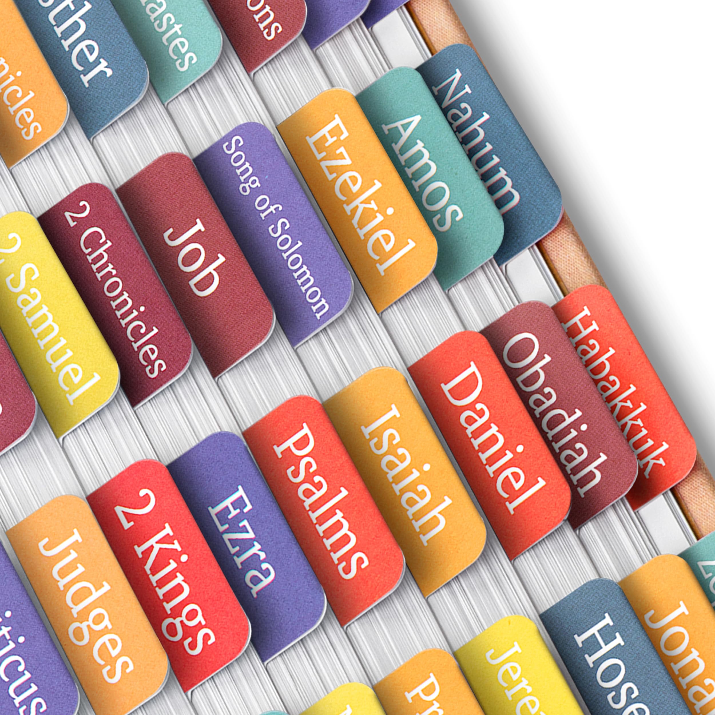 Mr. Pen- Bible Tabs, 75 Tabs, Elegant Rainbow, Laminated Bible Tabs for Women and Men, Bible Tabs for Study Bible, Bible Index Tabs, Bible Book Tabs, Bible Labels Tabs, Mr Pen Bible Tabs