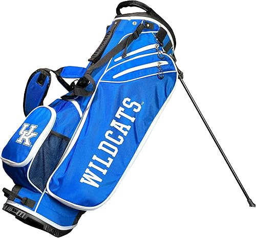Miniatura 39 de Team Golf NCAA - Bolsa de golf con soporte para pájaros de la NCAA, ligera, divisor de club de 14 vías, soporte de acción de resorte, bolsillo