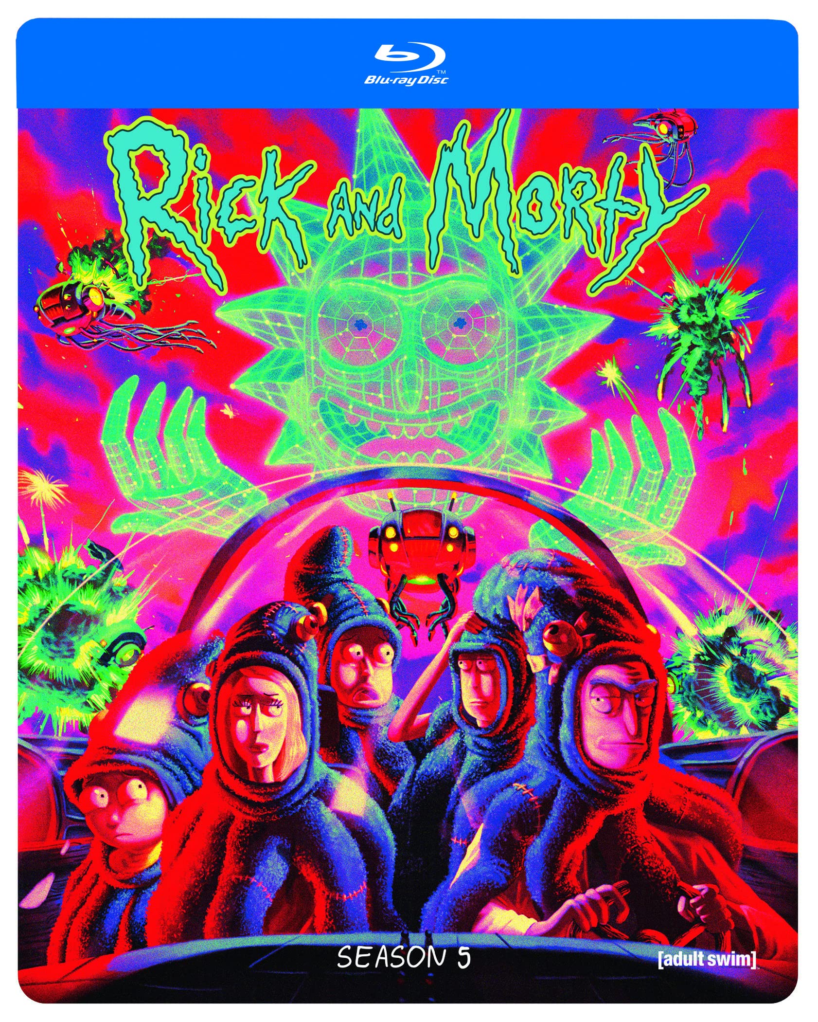 Rick and Morty : Saison 5 Steelbook [Blu Ray]