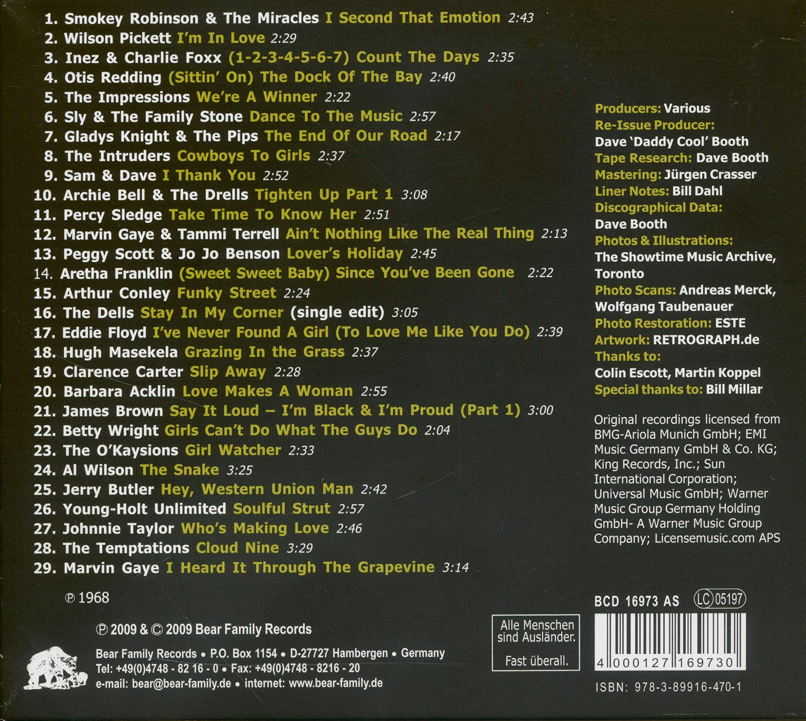 29 Scorching Classics 1968