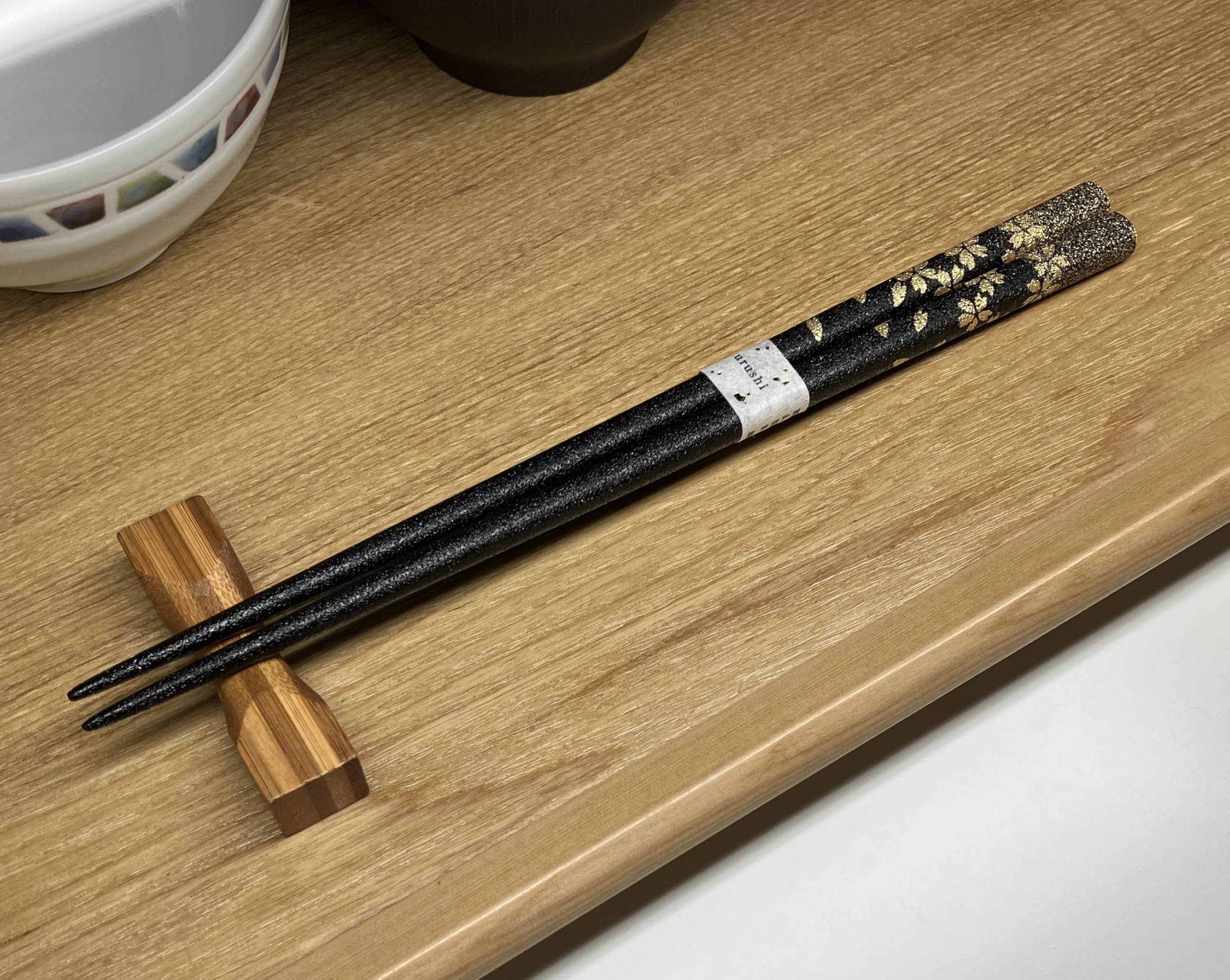 Amazon | 橋本幸作漆器店 黒赤2膳セット 輪島うるし箸 乾漆仕上げ 桐