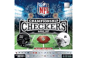 MasterPieces Officially Licensed NFL League-NFL Checkers Board Game for Families and Kids...