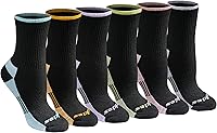 Dickies Women's Dri-Tech Moisture Wicking Mid-Crew Socks 6-12 Pack M-L Dry Comfort All Day