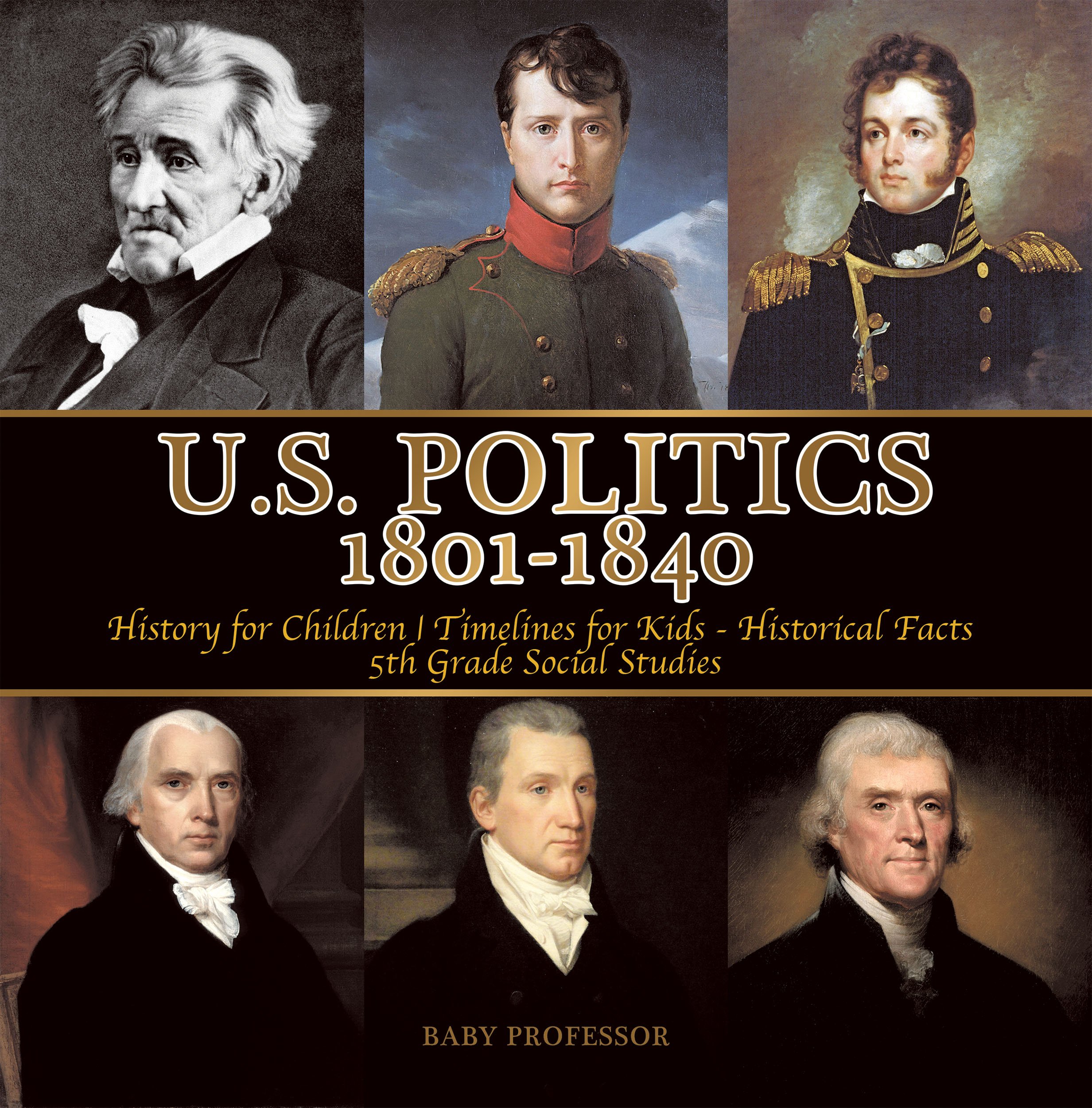 U.S. Politics 1801-1840 - History for Children | Timelines for Kids - Historical Facts | 5th Grade Social Studies